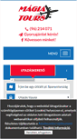 Mobile Screenshot of magiatours.hu